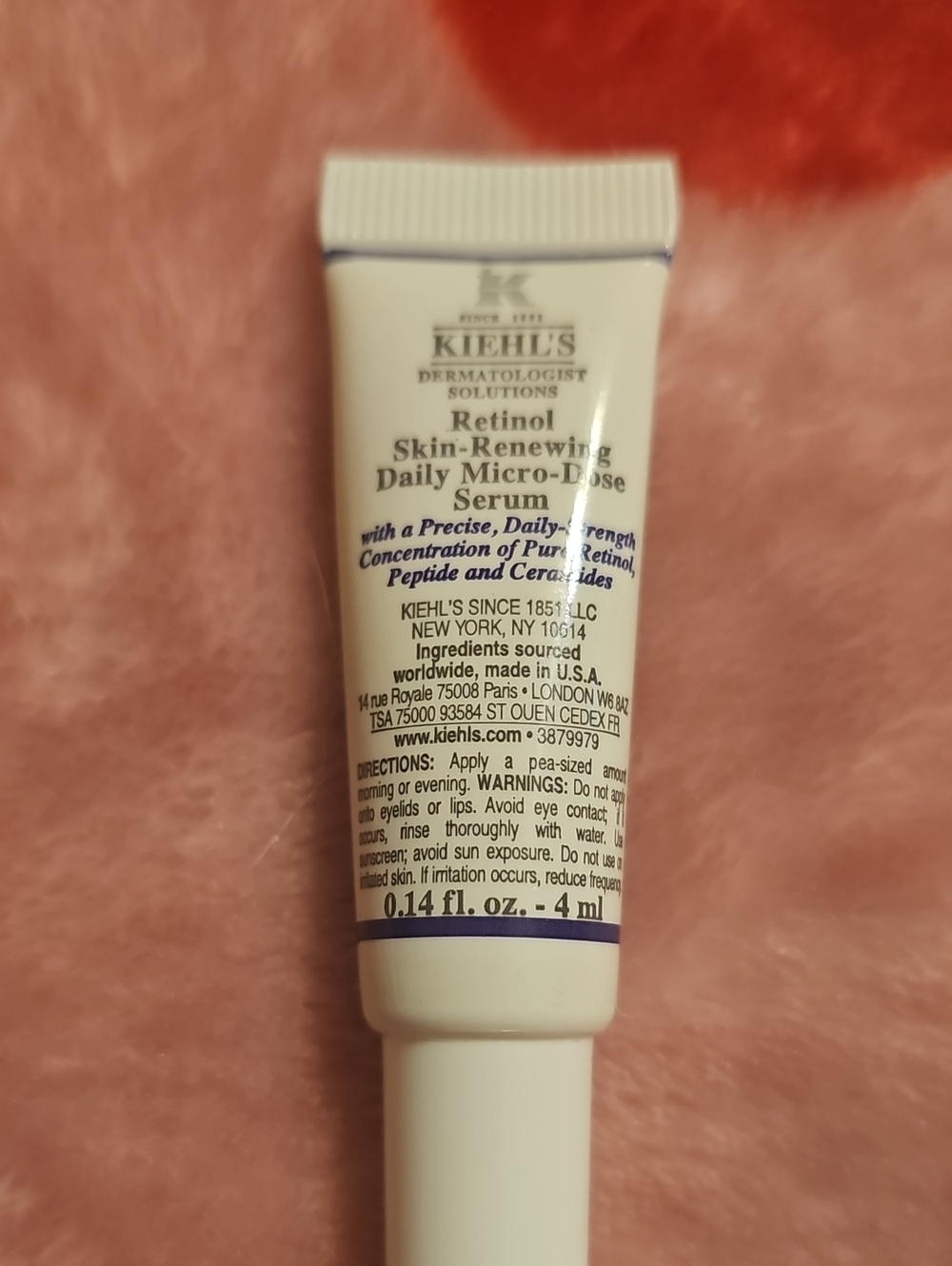 Kiehl's Retinol Daily Micro-Dose Serum Tube - White